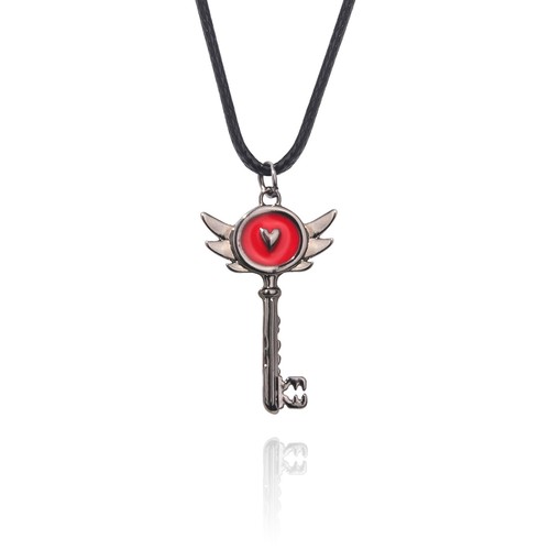 3.5cm Hazbin Hotel KeeKee Key Pendant Necklace Fans