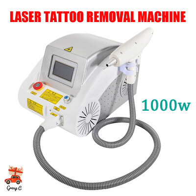 Q Switched ND Yag Laser Tattoo Removal Machine Eyebrow Pigment Remove Freckle US