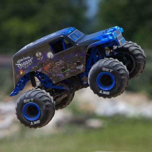 Losi 1/18 Mini LMT 4X4 Brushed Monster Truck RTR, Son-Uva Digger LOS01026T2