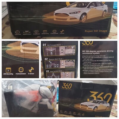 Super HD Car 360 Degree Bird View Surround System DVR 