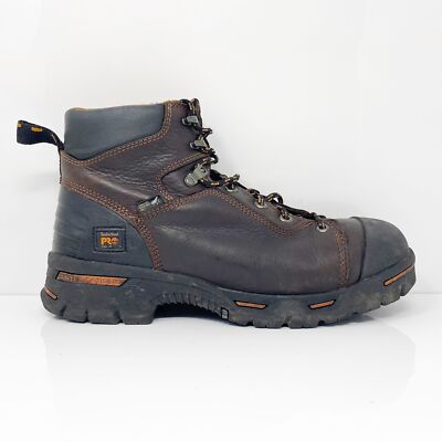 Ботинки Timberland Pro Mens Endurance 6  52562 Brown Steel Toe Work Boots Размер 11 M