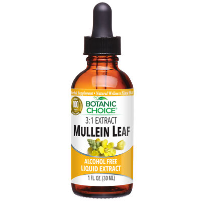 Botanic Choice Mullein Leaf Liquid Extract , 1 Oz
