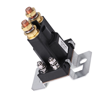 High Current Starter Relay 500A DC 12V SPST Auto Start Contactor GAW