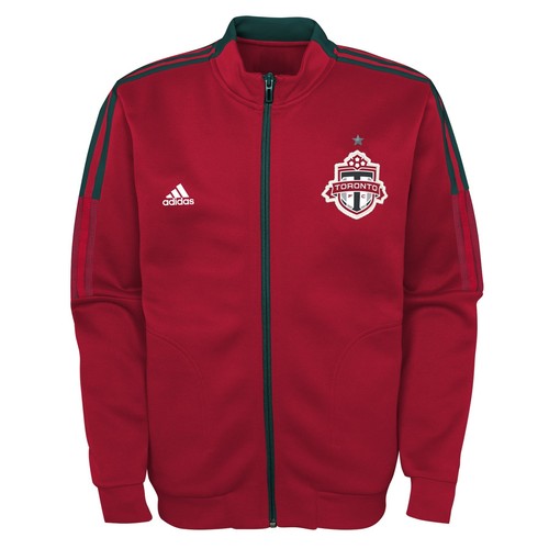 Adidas MLS Youth (8-20) Дорожная куртка с полной молнией Toronto FC Anthem