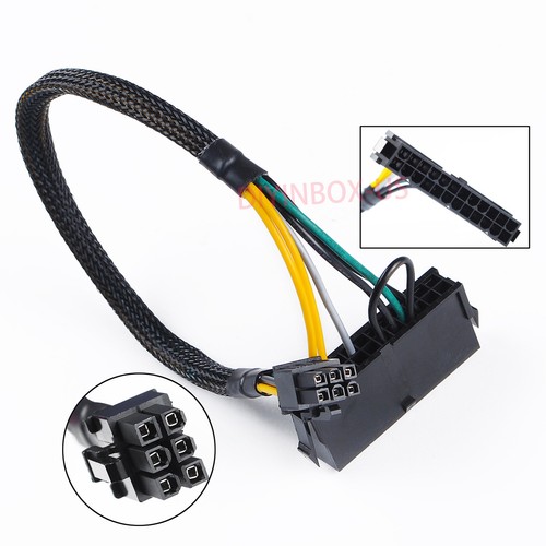 ATX Power Supply Cable 24pin to 6pin For DELL Optiplex 3080