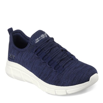 Women's Skechers, BOBS Sport B Flex - Perfect Pace Sneaker 117348-NVY Navy Fabri