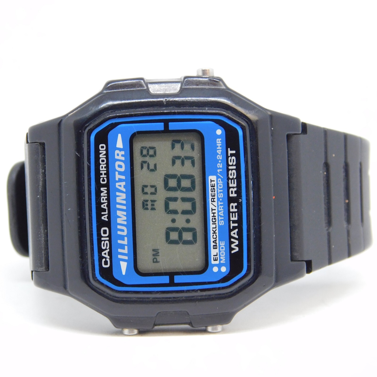 CASIO Illuminator 3298 F-105 Chrono Quartz Digital Women's