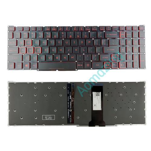 Genuine Backlit US Keyboard for Acer Nitro 5 AN515-54 AN517-