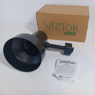 Ceiling Track Light in Black Model# V613B-BL Interior Lighting Vector By Juno