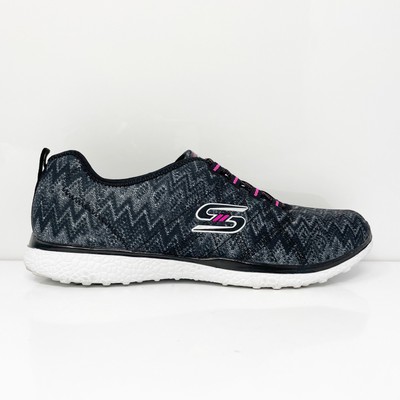 

Женские кроссовки Skechers Microburst Fluctuate 23304, черные кроссовки, размер 8,5, Черный, Microburst Fluctuate