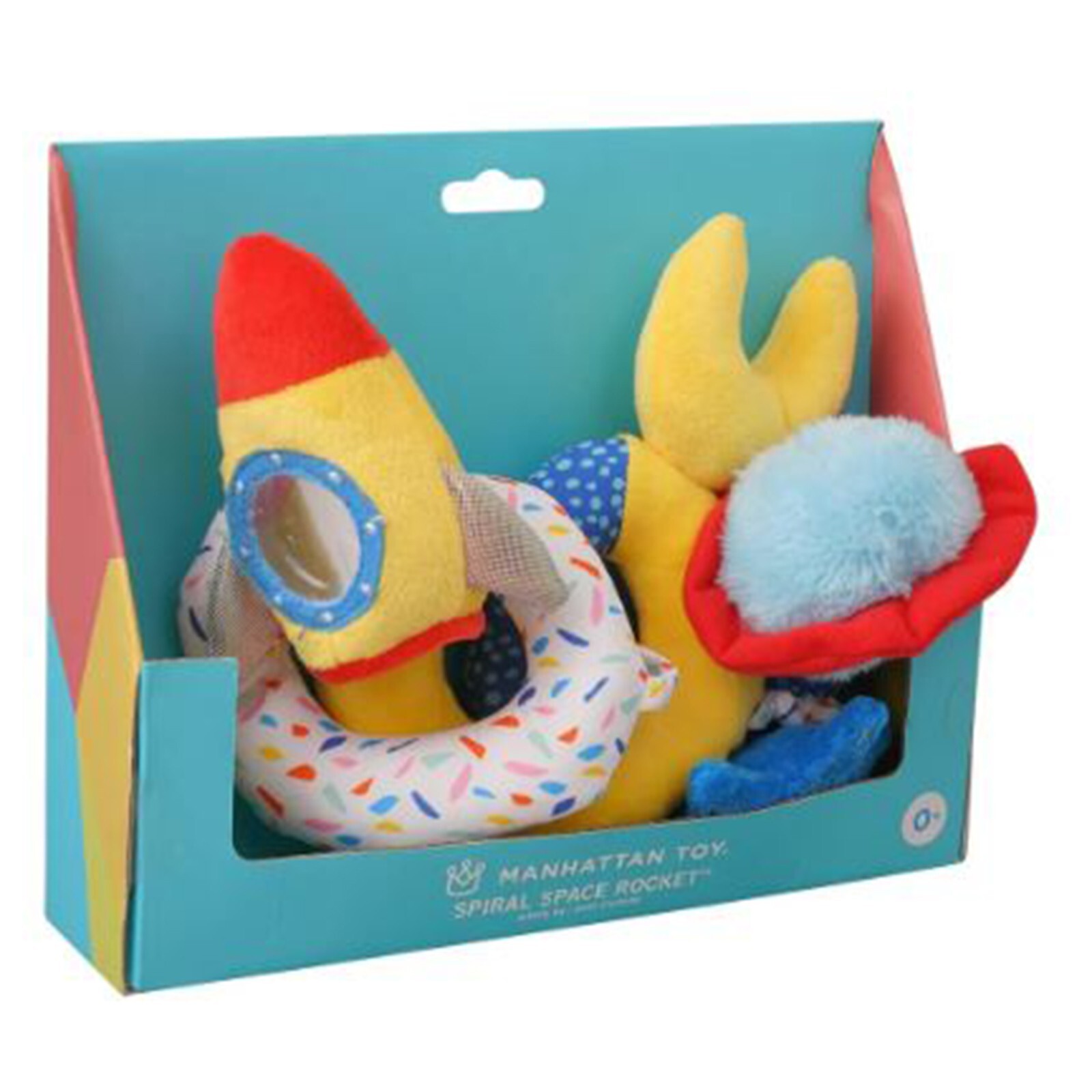 Манхэттенская игрушка Спиральная космическая ракета Activity Toy НОВАЯ