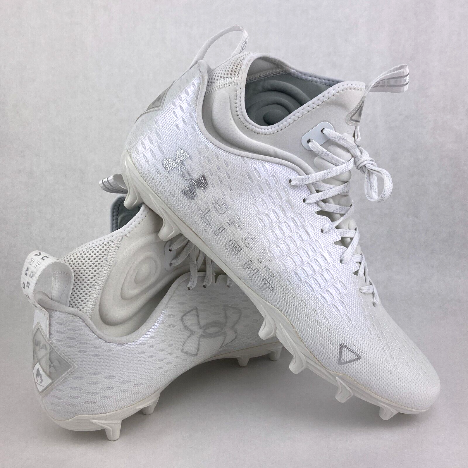 Under armour cleats all white deals