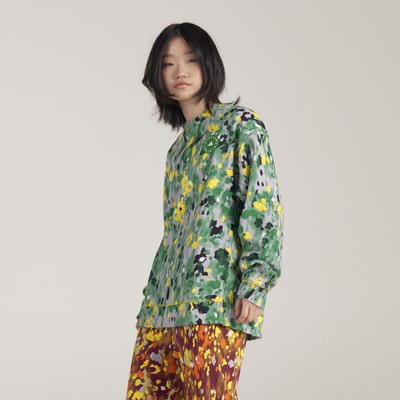 

adidas by Stella McCartney Толстовка с цветочным принтом для женщин