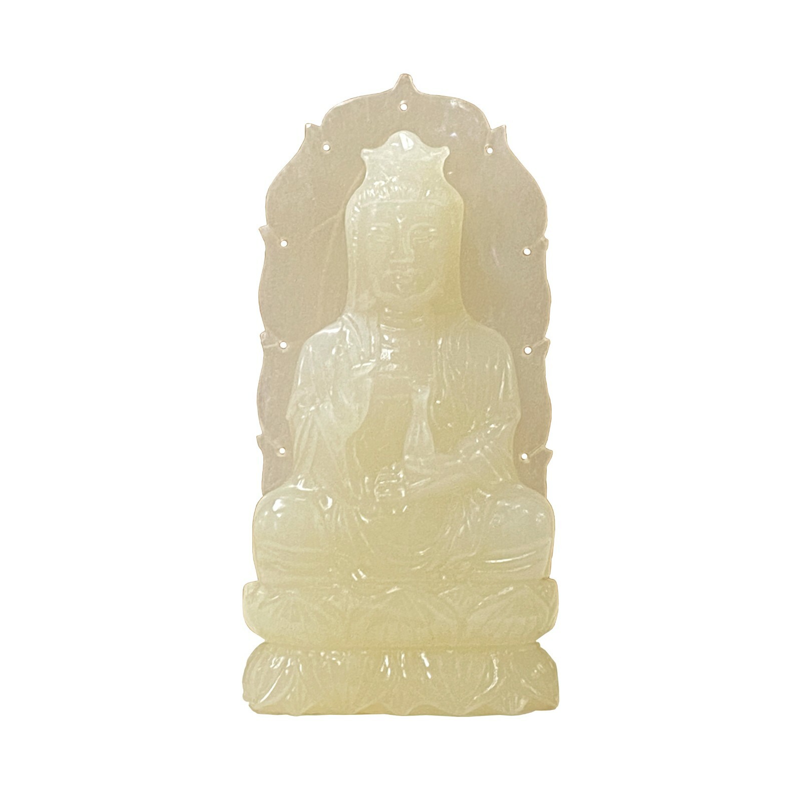 Chinese Off White Color Stone Guan Yin Bodhisattva Avalokitesvara Statue ws1773S Chinese Off White Color Stone Guan Yin Bodhisattva Avalokitesvara Statue ws1773S