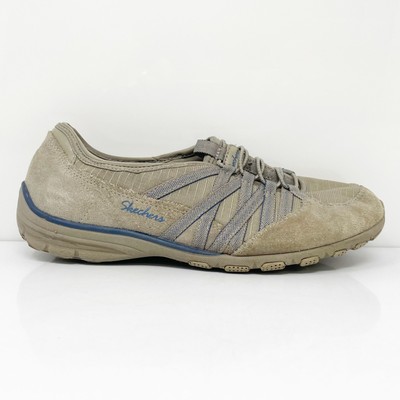 

Skechers Womens Relaxed Fit Memory Foam 22551 Коричневые повседневные кроссовки Sz 6.5, Коричневый, Relaxed Fit Memory Foam