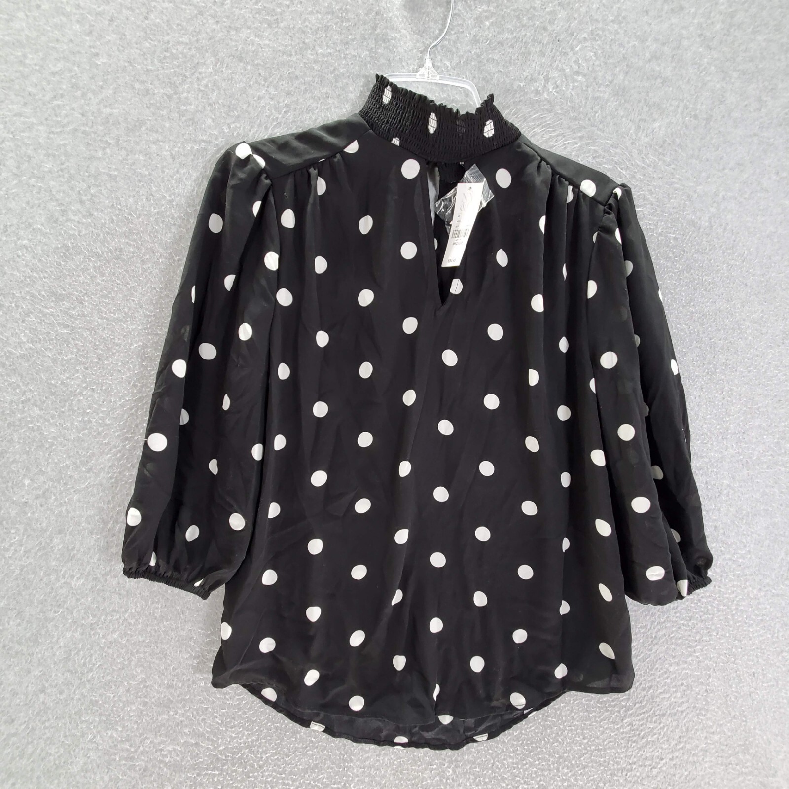 TheBarnnetトップスBlackPetuniaSmocked Blouse TheBarnnetトップスBlackPetuniaSmocked Blouse