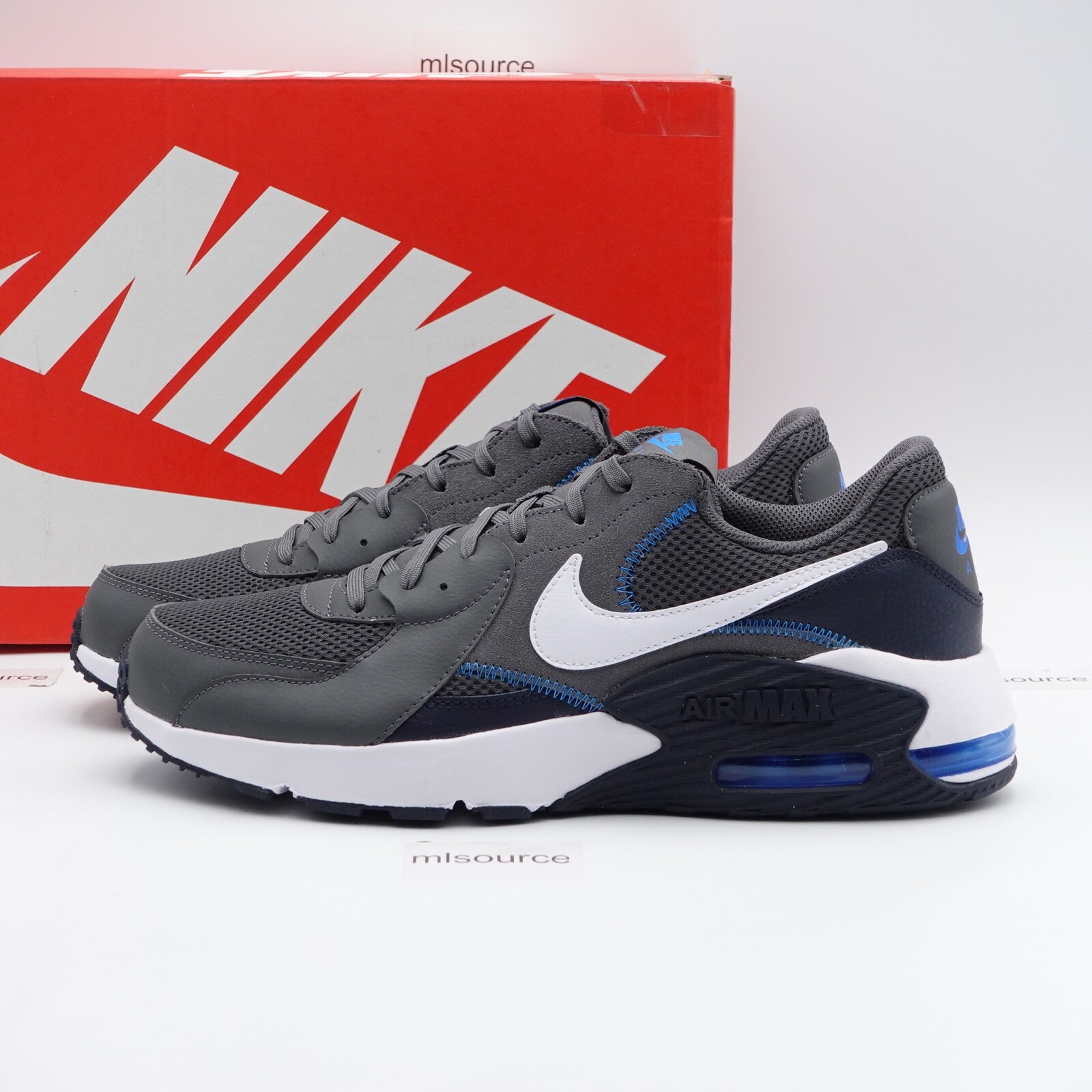Size 10.5 Men's Nike Air Max Excee Sneakers CD4165-019 Iron