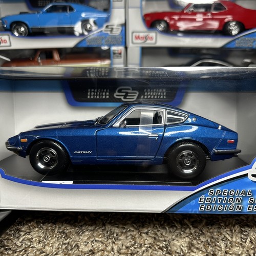 ミニカー Maisto 1/18 1971 Datsun 240Z New MAISTO 1971 Datsun 240Z BLUE Special Limited Edition 1