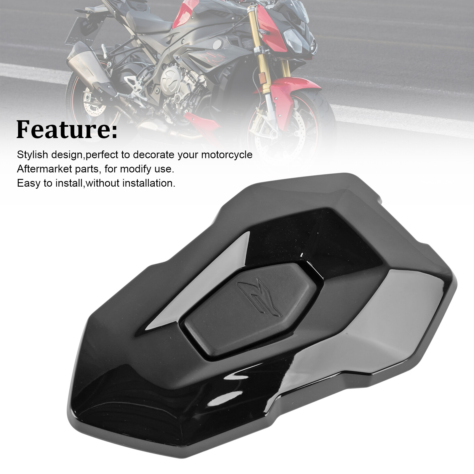 R　3つセット Tail Rear Seat Cover Fairing Cowl For BMW S1000R 2021-2024 M1000R
