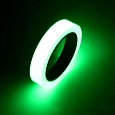 Glow In The Dark Luminous Fluorescent Night Self-adhesive Safety Sticker Tape US
