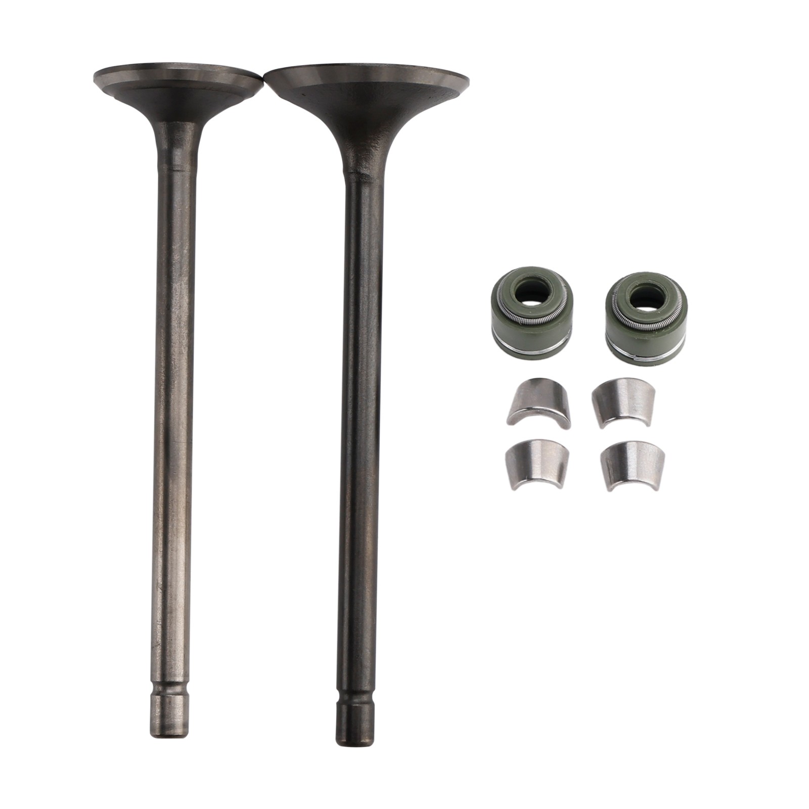 Intake Exhaust Valve Kit For Honda 76-79 CB125S CB125J 80-81 CG125