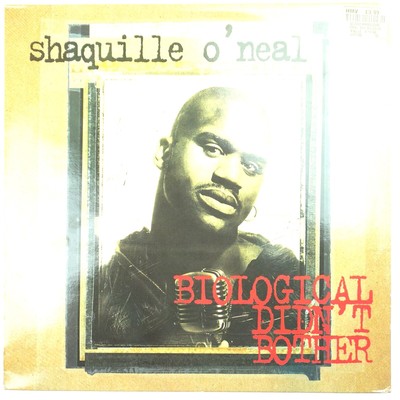 Shaquille O'Neal - Biological Didn't Bother (Jive Records) 12'' Single (JIVET366)