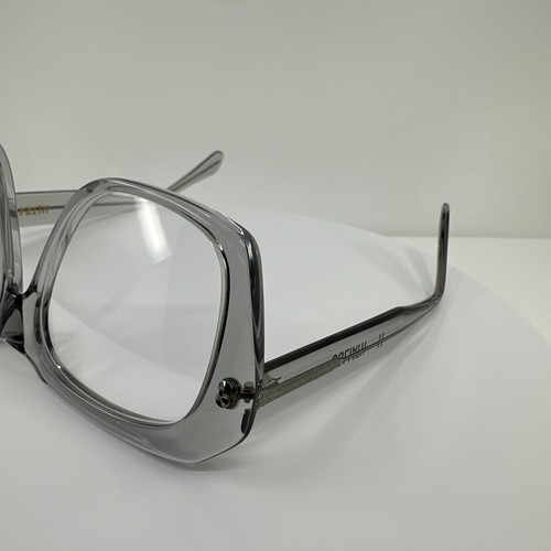 Pre-owned Goliath Ii Eyeglasses Ultra  2 C. Translucent Grey 62-20mm Holland In Clear Demo Lenses