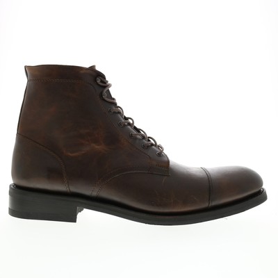 

Wolverine BLVD Cap Toe W990091 Мужские коричневые кожаные повседневные классические ботинки 14, Коричневый, Wolverine BLVD Cap Toe