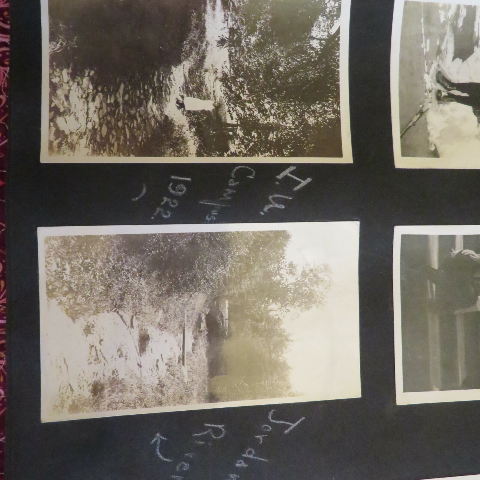 Antique Photograph Album from Angola, Indiana 1920