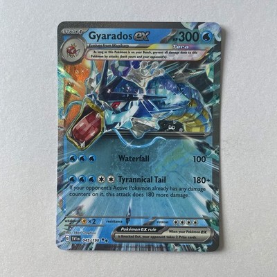 Pokémon Scarlet & Violet #045/198 Gyarados EX Full Art Foil Double Rare