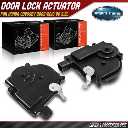 Left & Right Door Lock Actuator w/Power Sliding Door for Honda