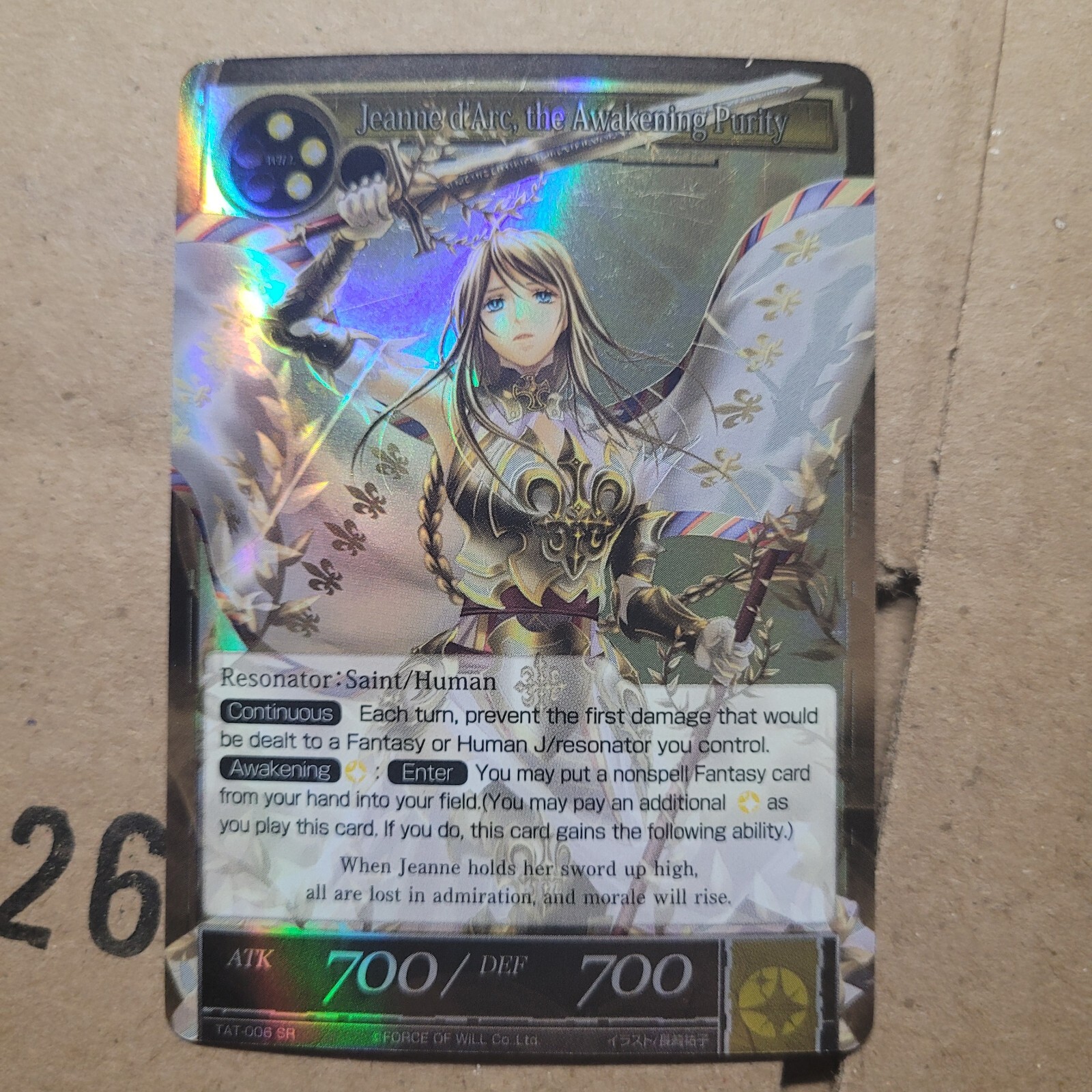 意志の力　Force of will