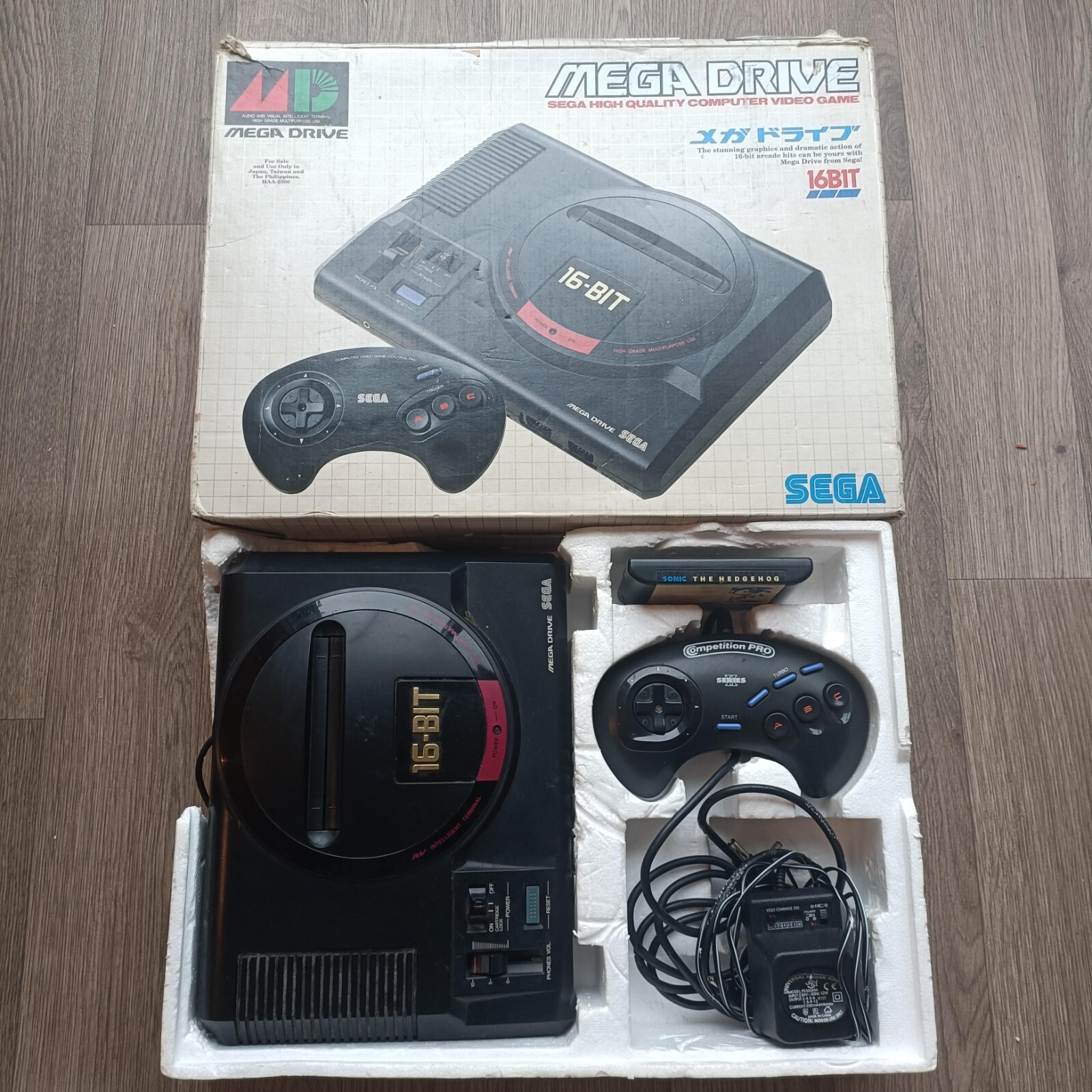 SEGA Mega Drive 16 Bit Console Computer Video Super Mario