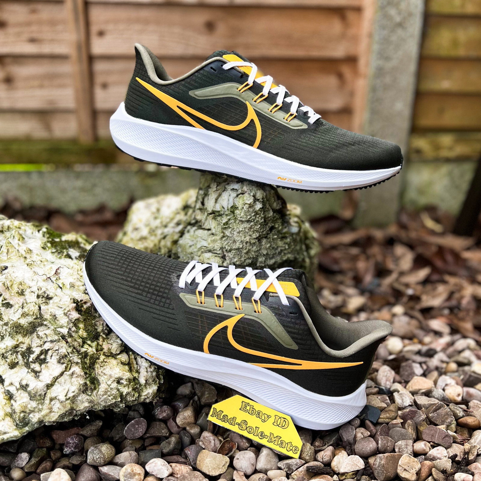 Nike Zoom Pegasus 39 Green Packers Running FD0785-300 UK7.5