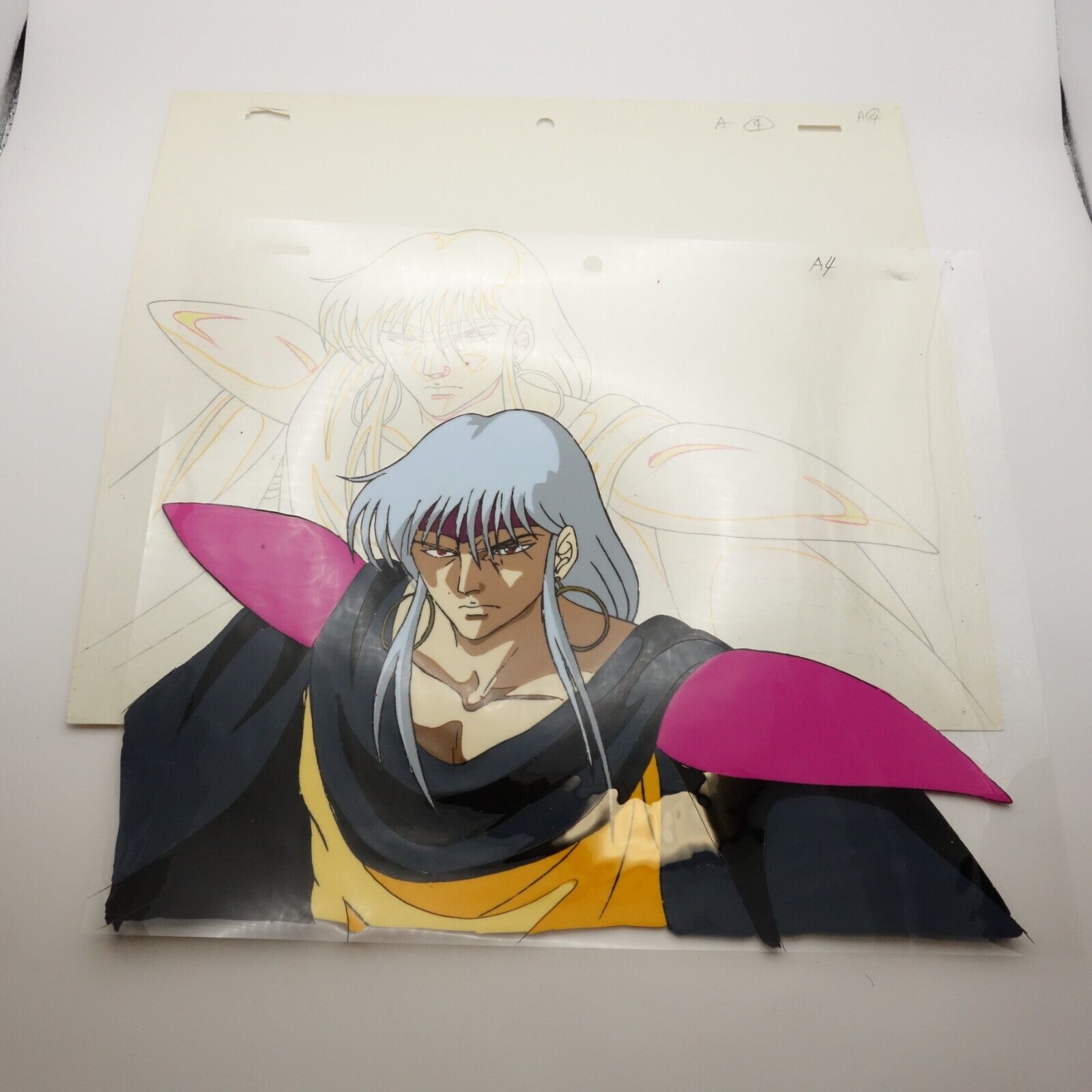 1989 Legend of Heavenly Sphere Shurato Anime Cel Sketch 1989 Legend of Heavenly Sphere Shurato Anime Cel Sketch
