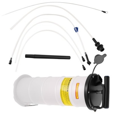 Manual Hand Fluid Extractor Operated Oil Change Vacuum Pump 1.74Gallon/6.5L