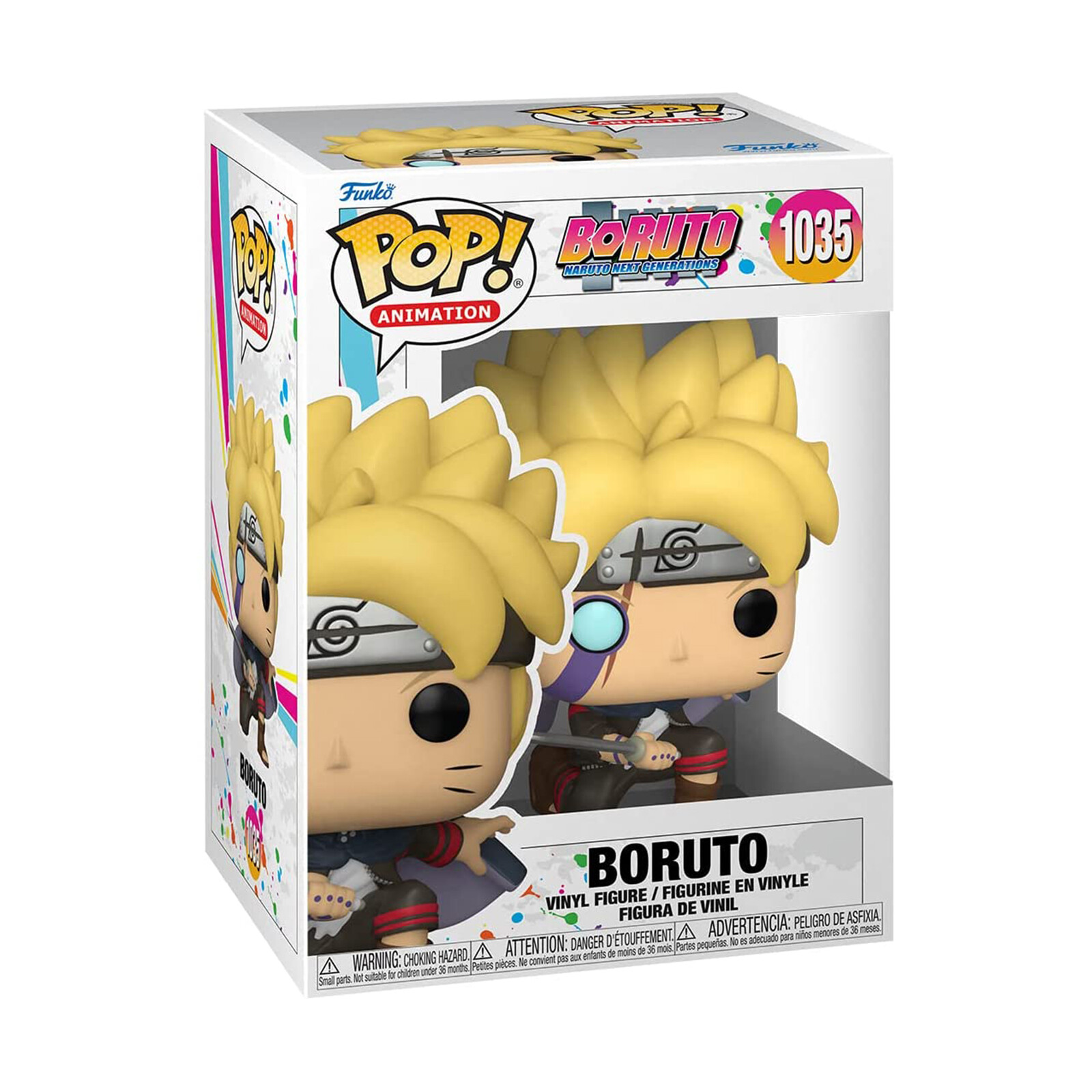 Виниловая фигурка Funko Boruto POP Boruto с надписями НОВАЯ В НАЛИЧИИ