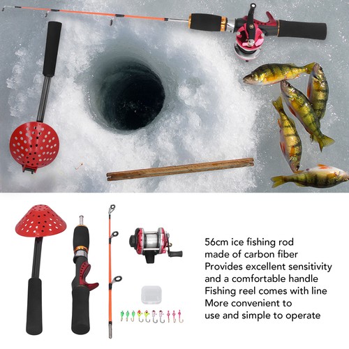 Winter Ice Fishing Rod Reel Combo For Outdoor Fishing ETZ