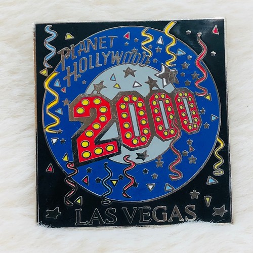 Planet Hollywood Las Vegas 2000 Millennium Celebration Enamel Souvenir Pin