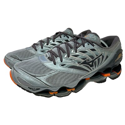 mizuno wave prophecy blue green mesh runnings shoes sz 14