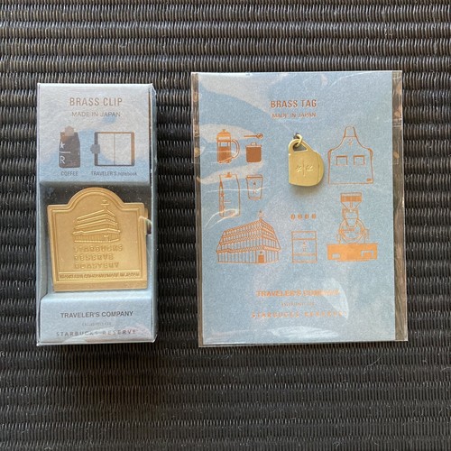 STARBUCKS TRAVELER'S notebook 茶 Starbucks Reserve® Roastery Tokyo x Traveler's Company