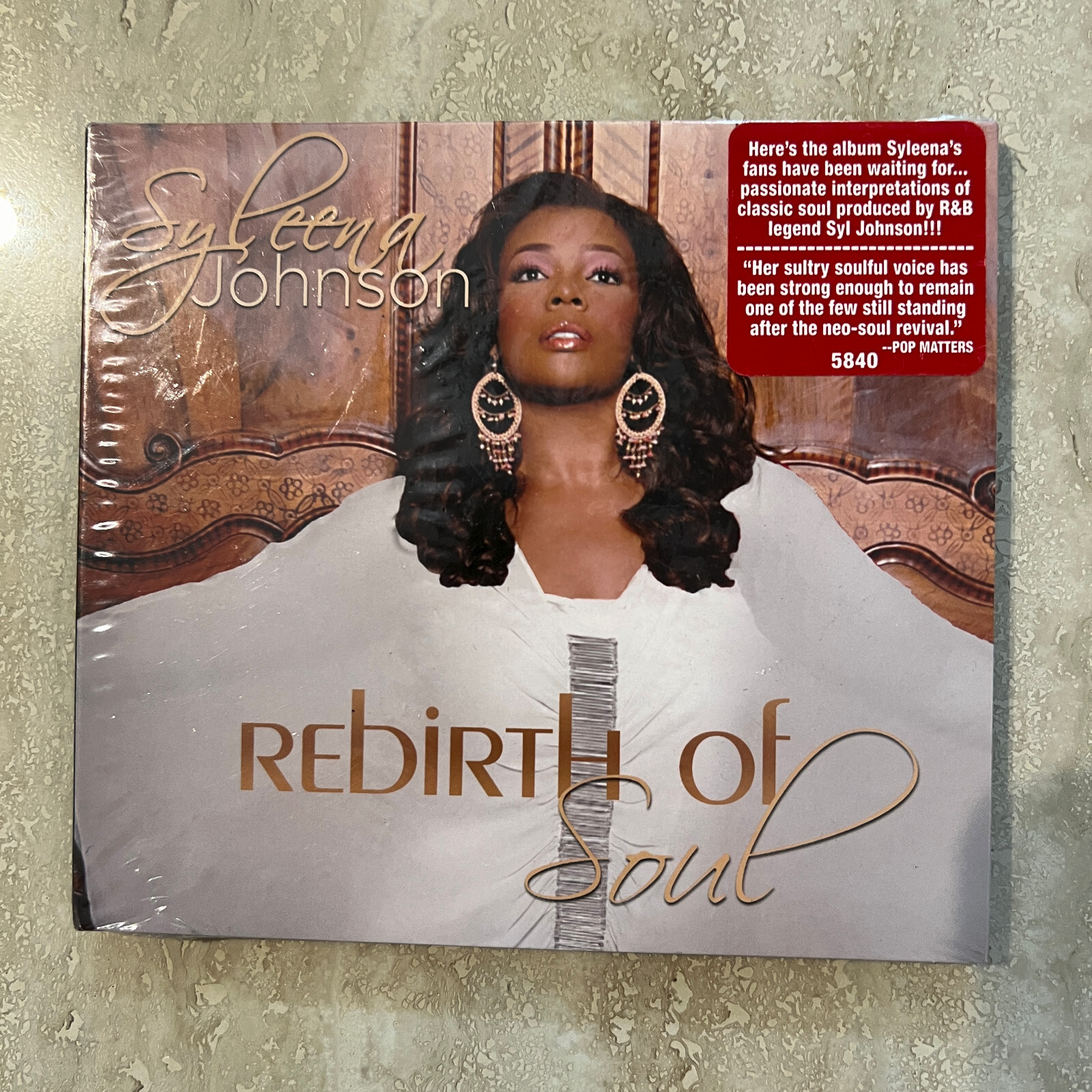 CD Syleena Johnson Rebirth Of Soul ©2017 Shanachie Twinight