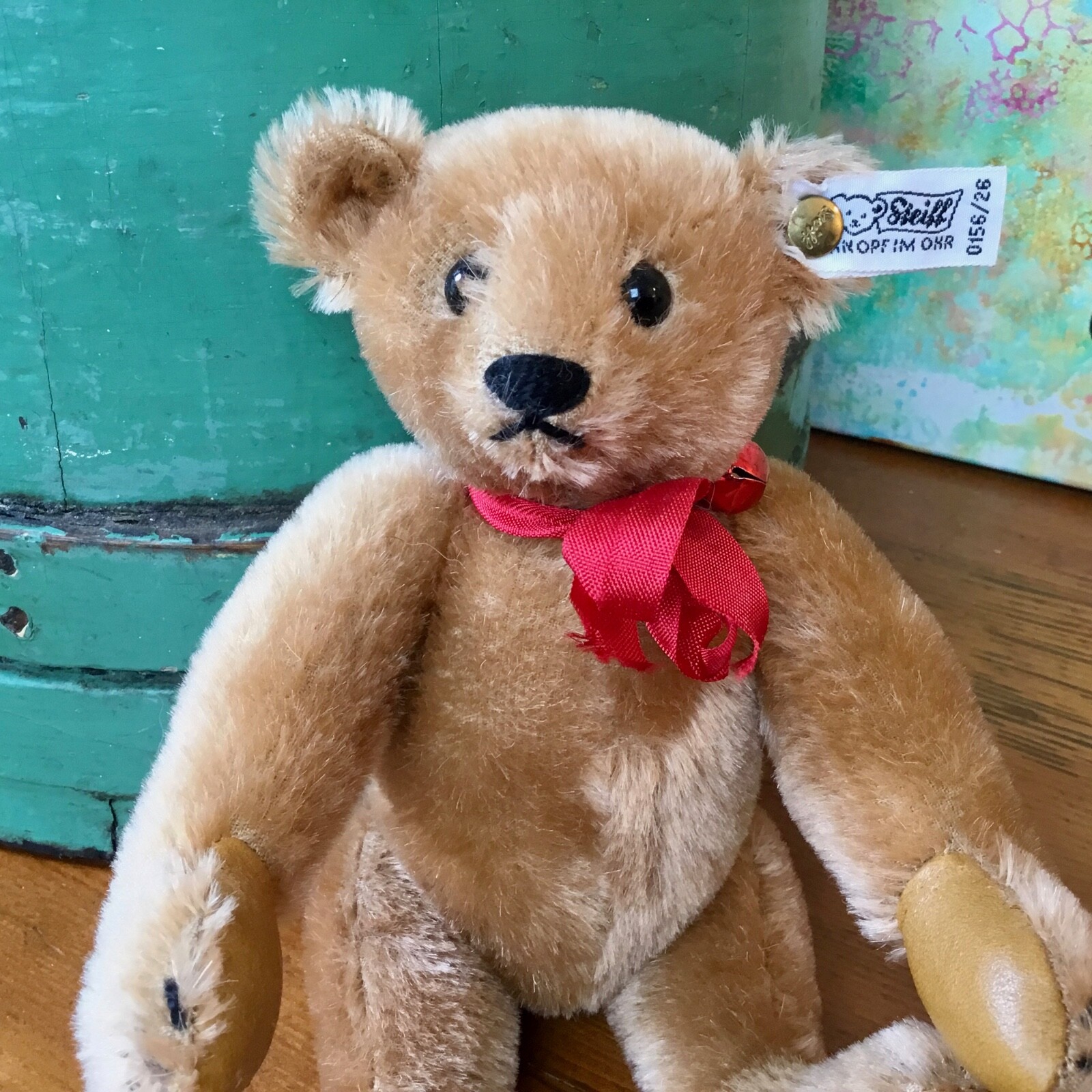 Sweet Vintage Steiff Margaret Strong Teddy Bear, 0156/26, Signed