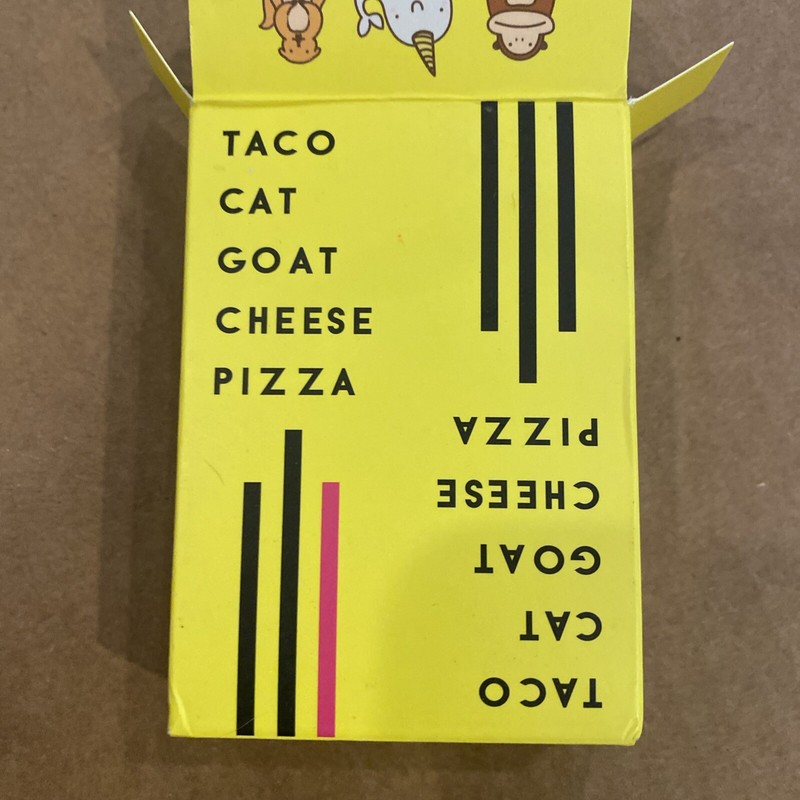 Dolphin Hat Games Taco Cat Goat Cheese Pizza Game