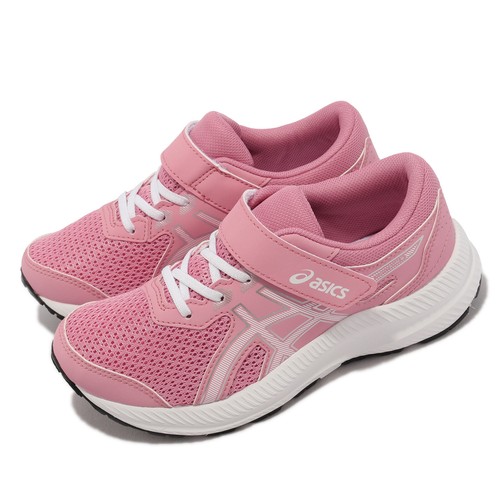 

Asics Contend 8 PS Fruit Punch Pink White Strap Kids Women Running 1014A258-701, Розовый, Contend 8 Ps