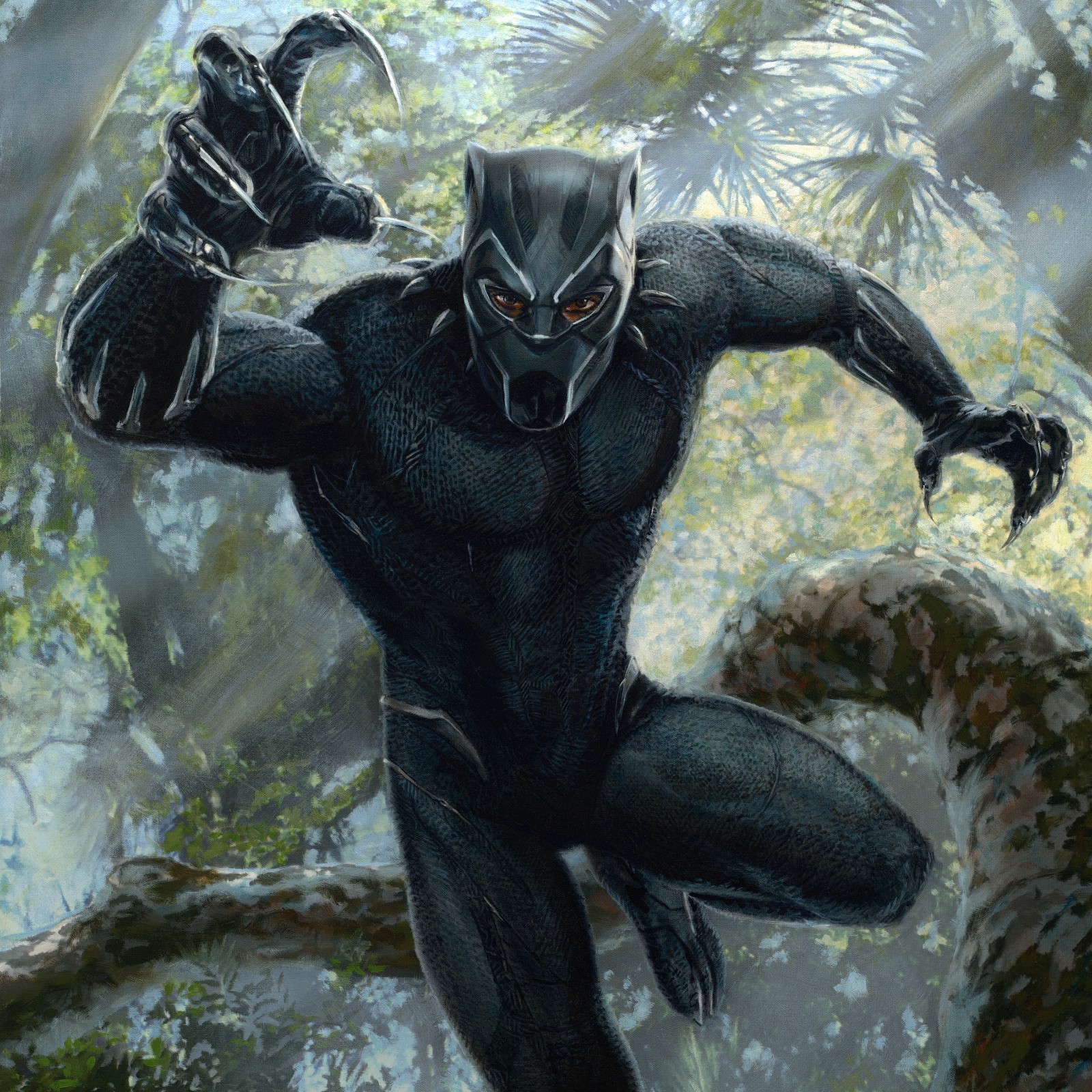 Dave Seeley Original Black Panther Commissioned by Marvel Studios