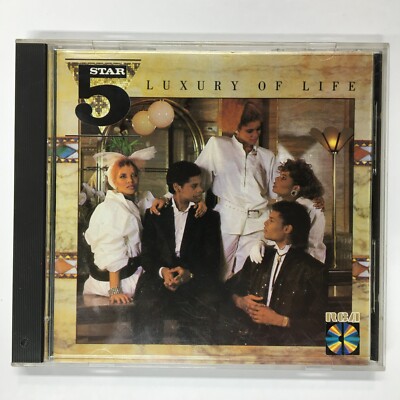 Luxury Of Life by Five Star (CD, 1985, RCA) Disc Made in Japan