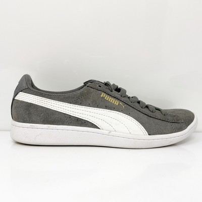 

Puma Womens Vikky 370204 04 Серые повседневные кроссовки, размер 7, Серый, Vikky