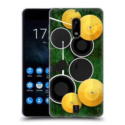 HEAD CASE DESIGNS MUSICAL EQUIPMENTS SOFT GEL CASE FOR NOKIA PHONES 1