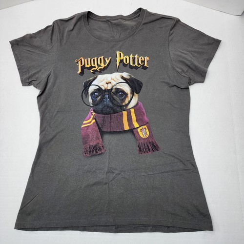Puggy Potter Magic Wizard Pug Shirt - Funny Pug Tshirt Puggy Potter Magic Wizard Pug Shirt - Funny Pug Tshirt